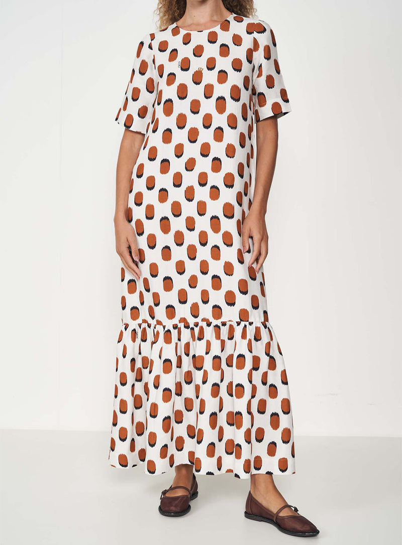 Vestido Longo Colcci Estampado Bohème