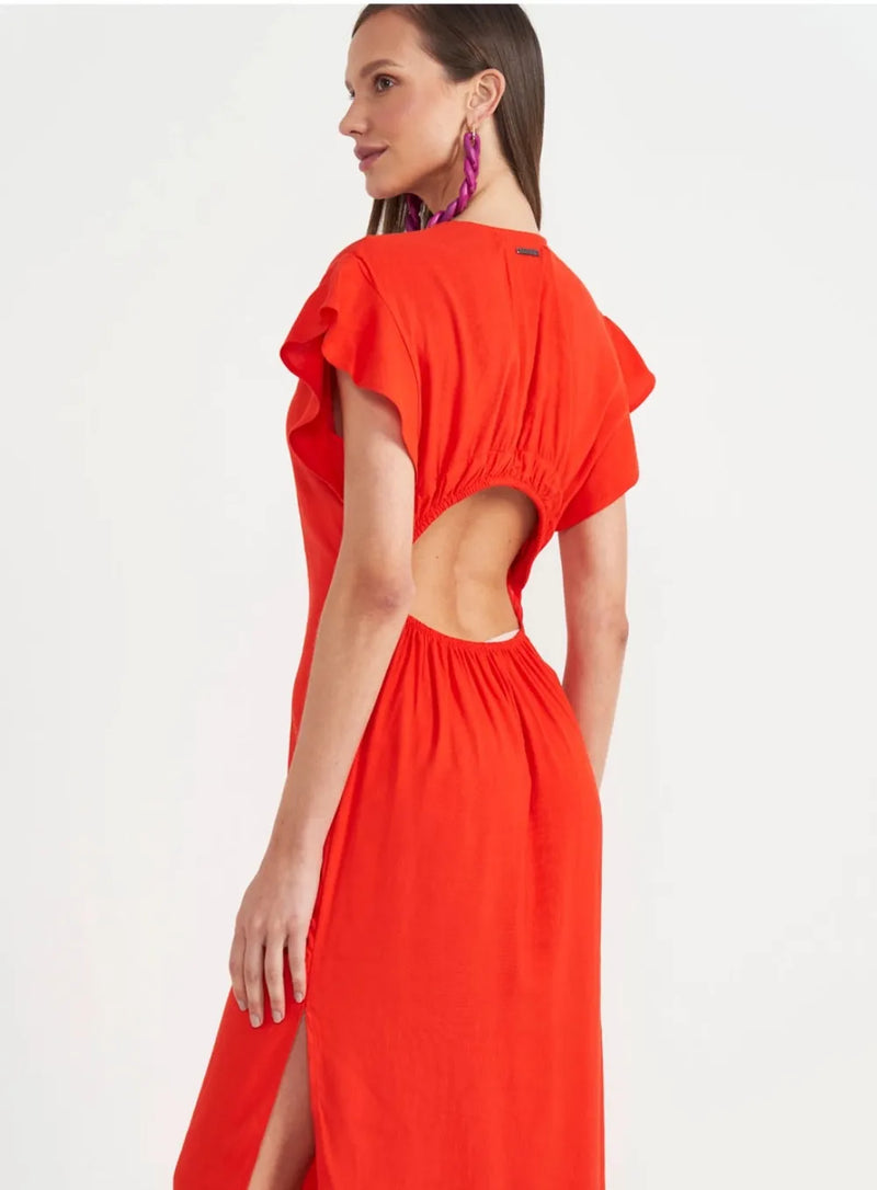 Vestido Muscle Com Fenda Lateral