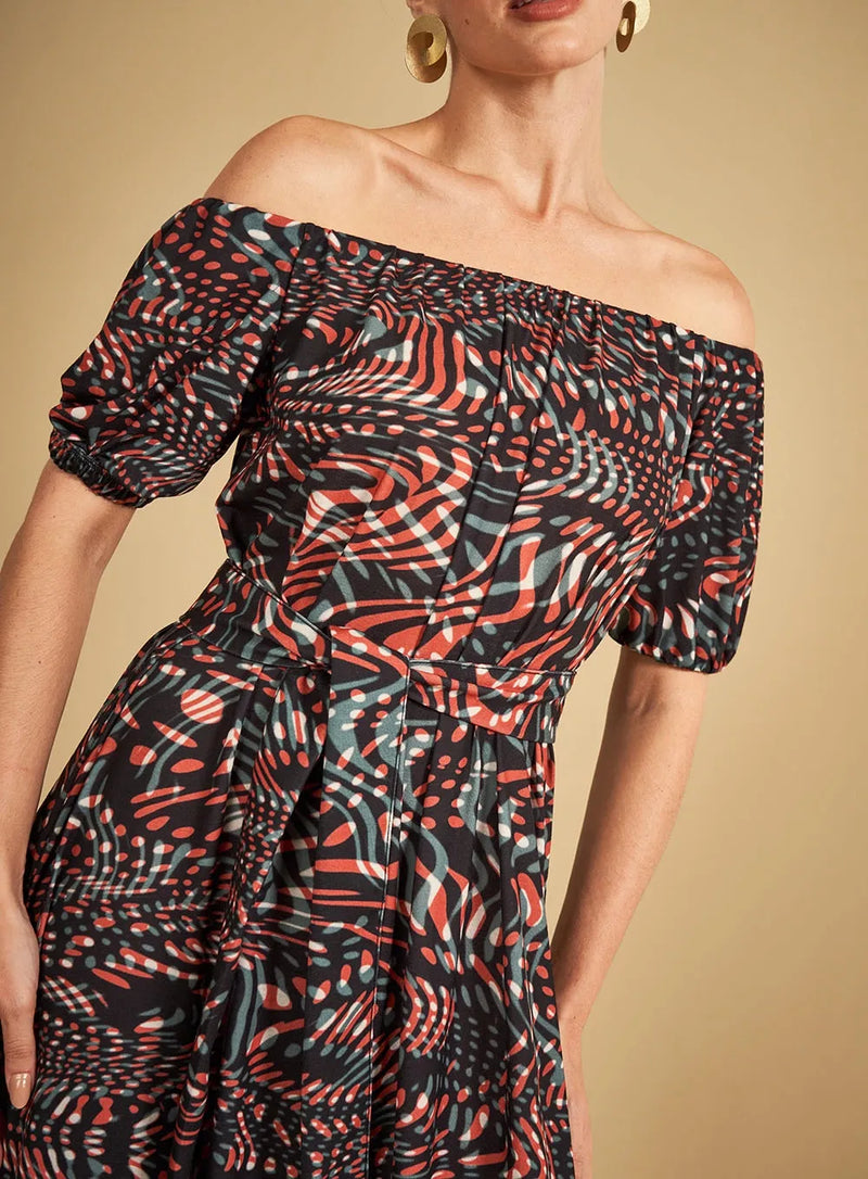 Vestido Longo Fluído