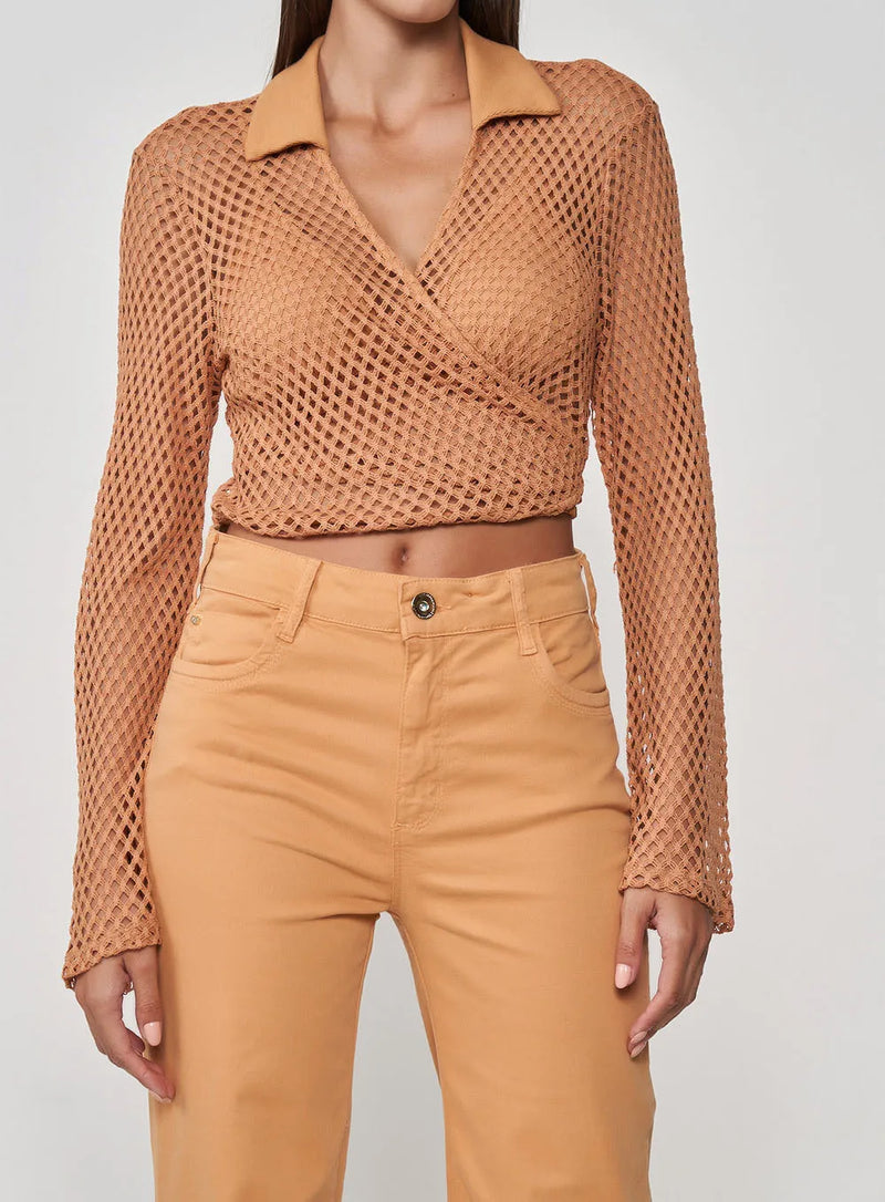 Blusa Envelope Mia Renda Belgati