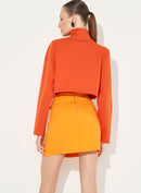 Blusão Moletom Com Aplicação De Strass