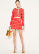 Blazer Vintage Xadrez