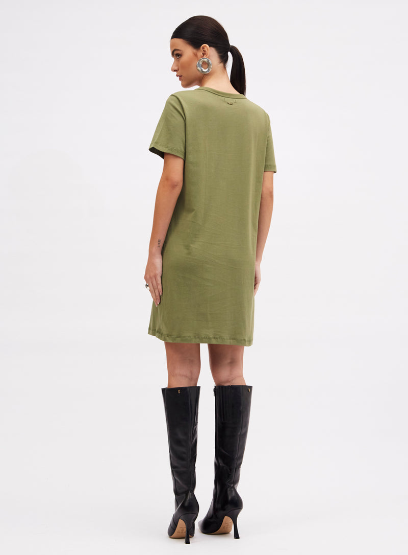 Vestido T-shirt Curto Sommer