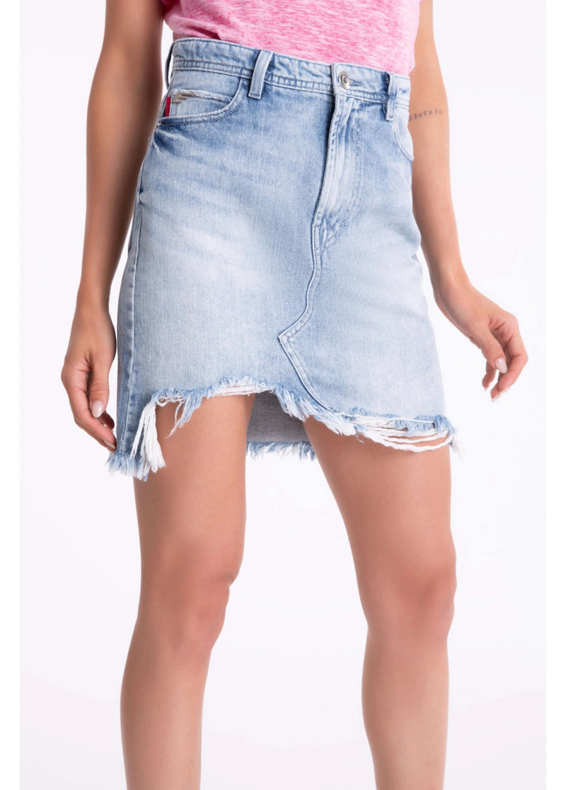 Saia Vintage Denim Ii 1806-Lav.Claro C/Puidos Ellus