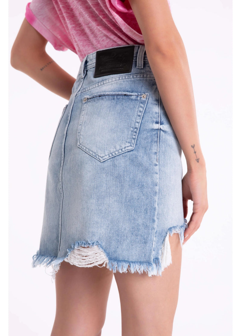 Saia Vintage Denim Ii 1806-Lav.Claro C/Puidos Ellus