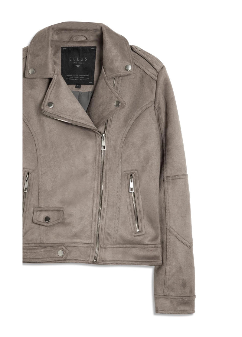Jaqueta Suede Perfect Ellus Mouse