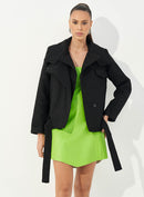 Casaco mix estampado colina campina