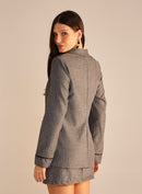 Blazer Sommer Alfaiataria Regular Duo Color