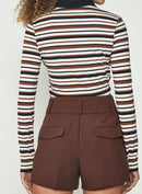 Camisa Colcci Polo Listrada Manga Longa