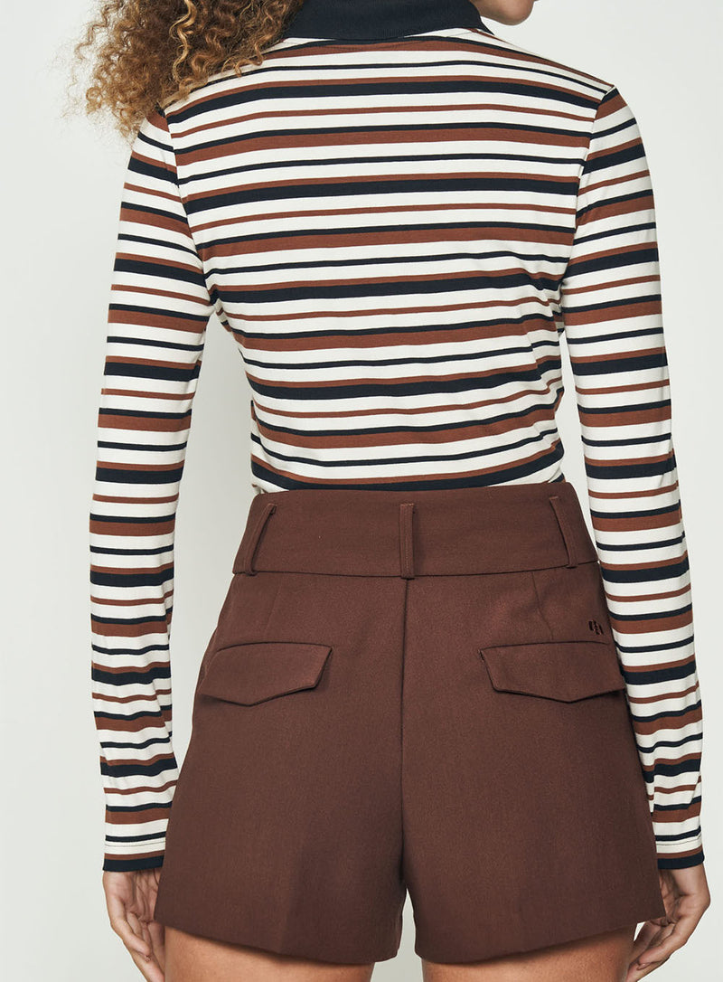 Camisa Colcci Polo Listrada Manga Longa