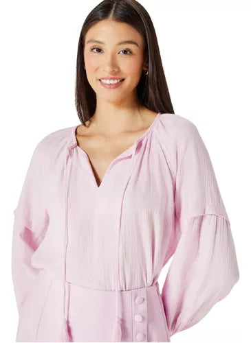 Blusa Feminina Manga Longa Bufante - Hering - K4y4
