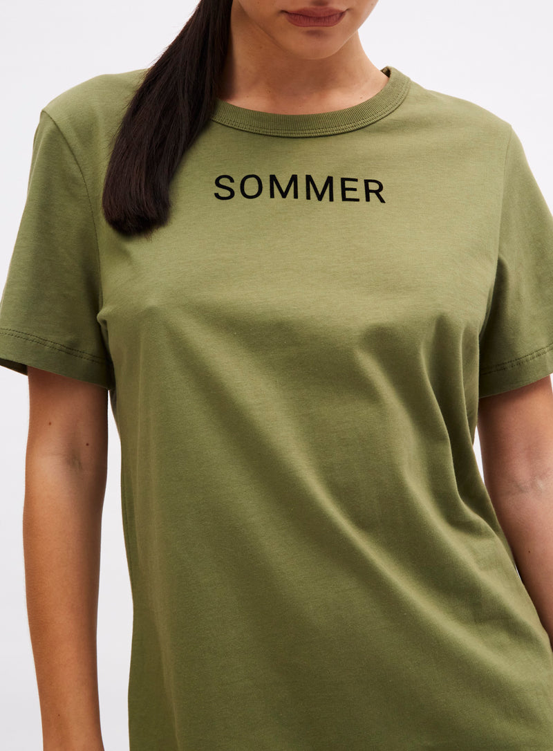Vestido T-shirt Curto Sommer