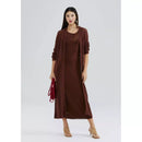 CARDIGAN FEMININO HERING K5L2 5ASI KINEI CAFE