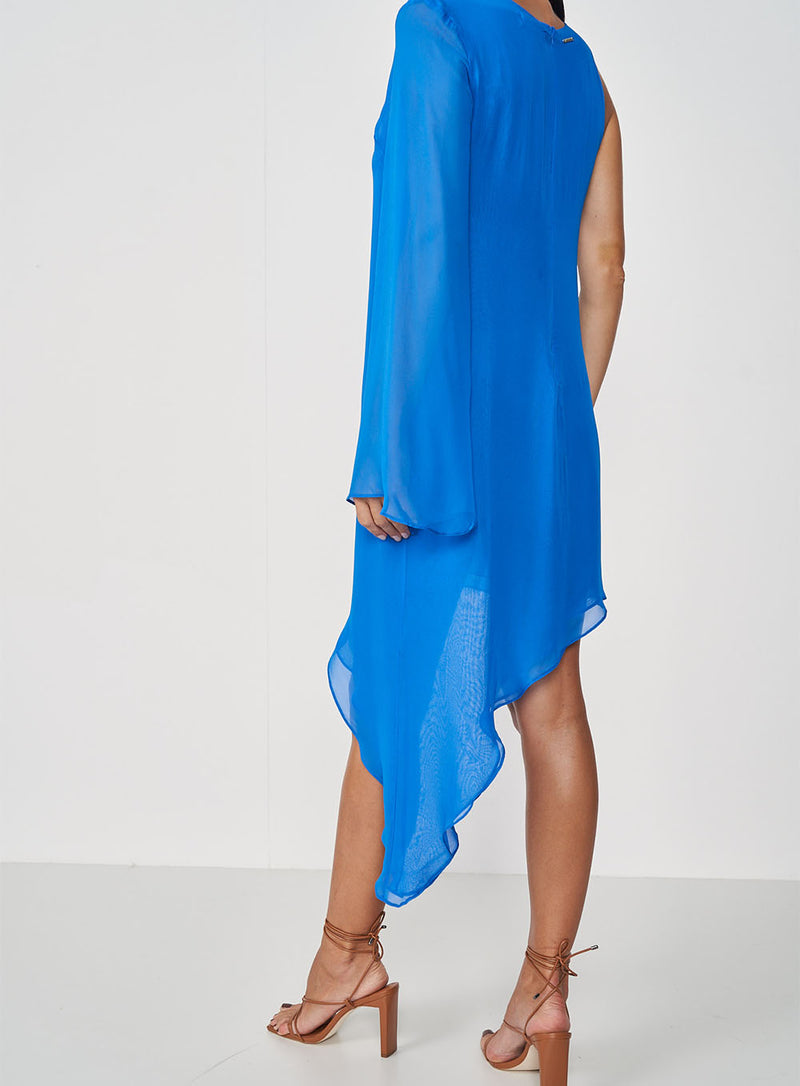 Vestido Fluido Assimétrico Luiza