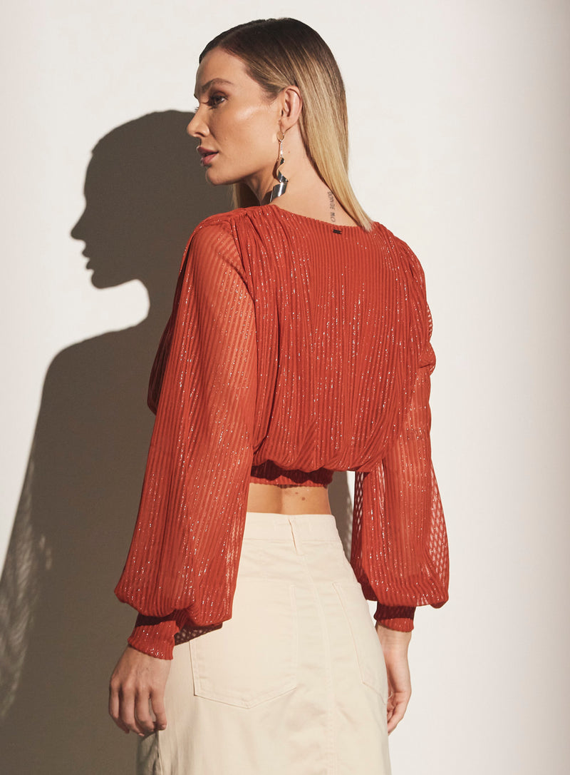 Blusa Tule Colcci