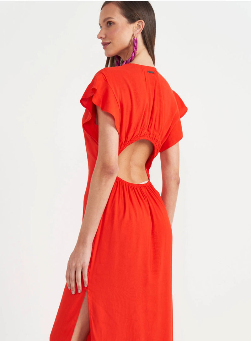 Vestido Muscle Com Fenda Lateral