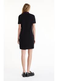 Vestido Piquet Polo Ellus Deluxe Preto