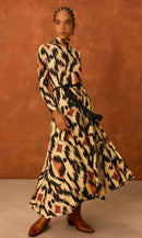 Vestido Cantão Recortes Malha